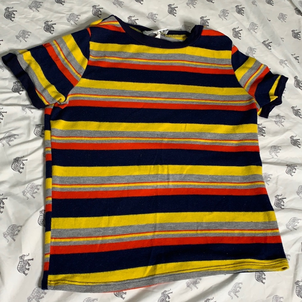 gaze Striped Ringer Tee